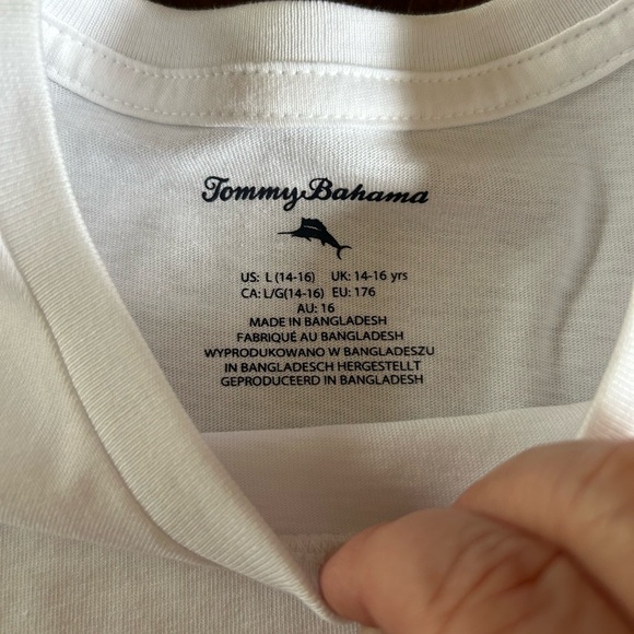 Tommy Bahama Big Boy’s Long Sleeve Tee. Size Large(14/16). - Picture 5 of 8